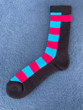 Topknot socks ボーダー RED/BLUE (トップノット)