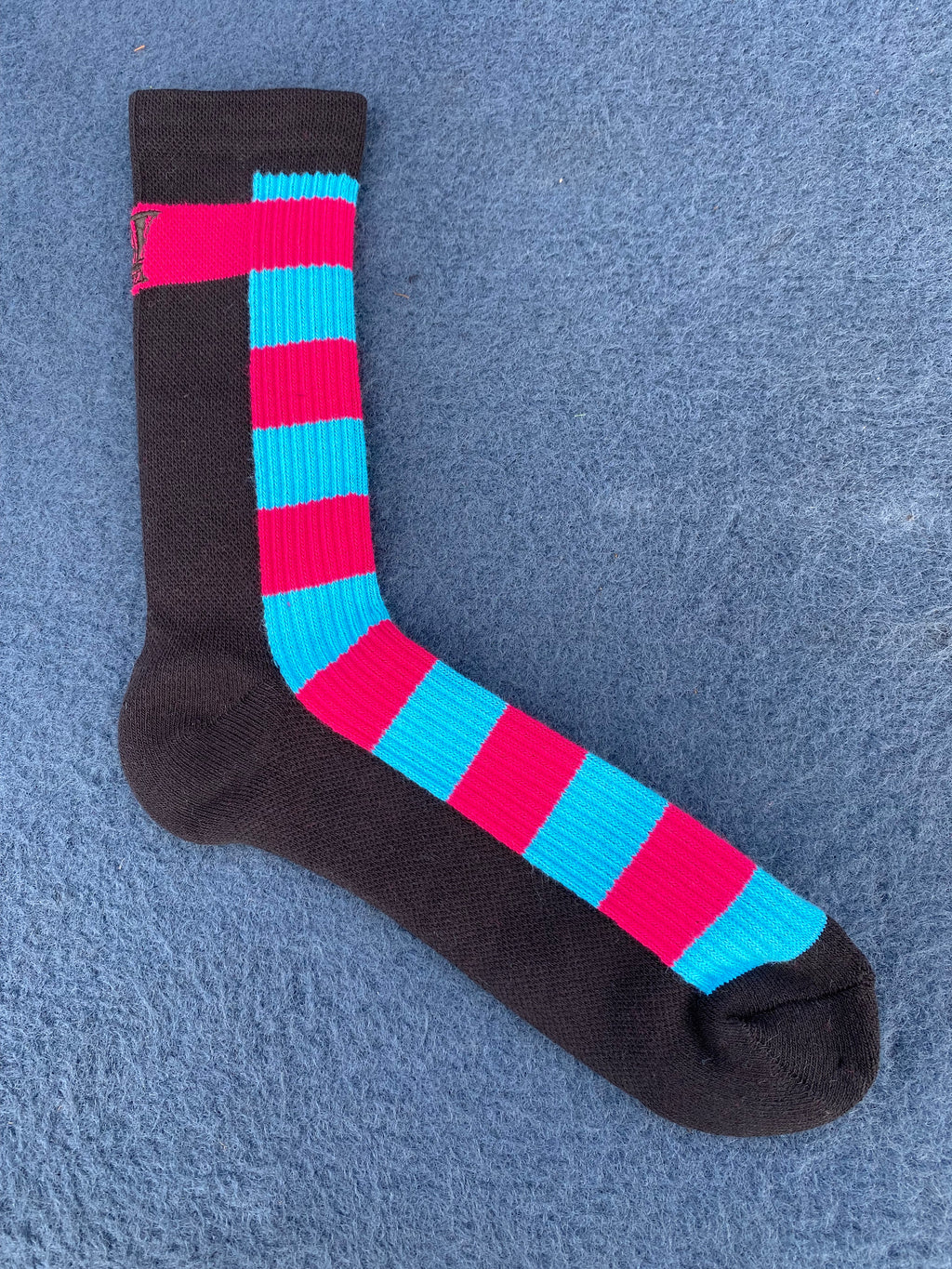 Topknot socks ボーダー RED/BLUE (トップノット)